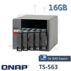 NAS QNAP TS-563 16GB refurbished, Info@qnap.com, Ophalen of Verzenden, Nvt, QNAP