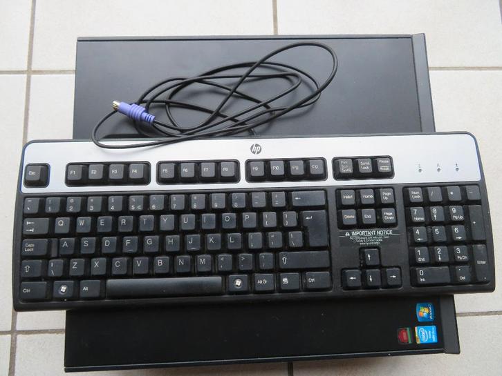 HP EliteDesk 800 G1 Sff AS3 Windows 10 Pro en Keyboard, Computers en Software, Desktop Pc's, Gebruikt, 3 tot 4 Ghz, SSD, 4 GB