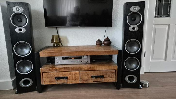 Polk Audio Rti A7, Audio, Tv en Foto, Luidsprekers, Zo goed als nieuw, Front, Rear of Stereo speakers, 120 watt of meer, Overige merken