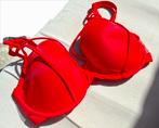 Bikini top met beugel rood 70F hunkermöller, Ophalen of Verzenden, Zo goed als nieuw, Bikini, Hunkemöller
