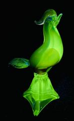 Murano Glazen Vogel - Groen Kunstobject Decoratie Glaswerk V, Ophalen of Verzenden