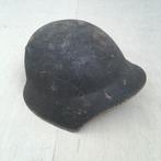 wo2 - Zwitserse helm M1918/40 - met binnenwerk en kinriem, Verzamelen, Militaria | Tweede Wereldoorlog, Ophalen of Verzenden, Landmacht