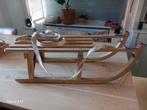 Houten slee, Ophalen, Gebruikt, Hout