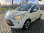 Ford Ka 1.2 51KW 2009 Wit, Auto's, Ford, Voorwielaandrijving, 4 cilinders, 4 stoelen, Leder en Stof