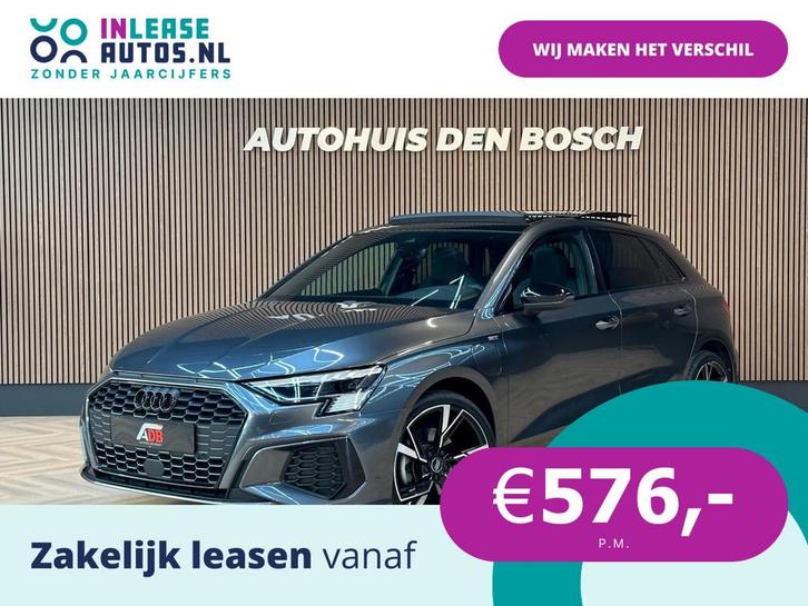 Audi A3 Sportback 40 TFSI e S-Line edition 204PK. B&O Matrix, Auto's, Audi, Bedrijf, Lease, Financial lease, A3, ABS, Achteruitrijcamera