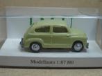 IMU 1:87, FIAT 600 Geel, OVP, Zie Foto`s, Overige merken, Ophalen of Verzenden, Zo goed als nieuw, Auto