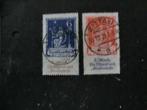 Duitse Rijk serie 233-234 Gestempeld.( aanbieding ), Ophalen of Verzenden, Overige periodes, Gestempeld