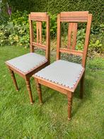 Twee antieke stoeltjes, Antiek en Kunst, Antiek | Meubels | Stoelen en Banken, Ophalen