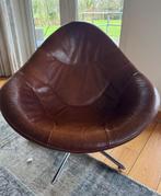 Hidde fauteuil = Draaistoel - Lounge - Design - Yak Leer, Ophalen, Gebruikt, 75 tot 100 cm, 75 tot 100 cm