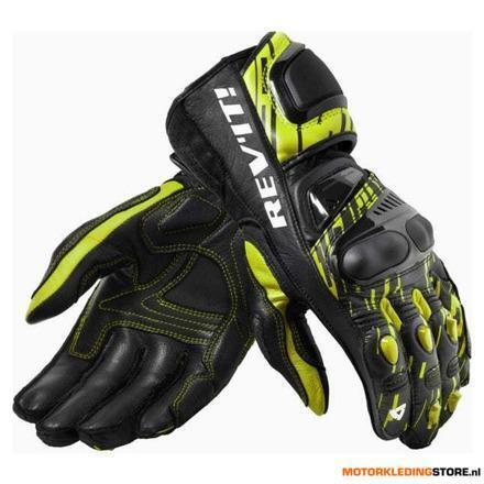 REVIT! Gloves Quantum 2, Zwart-Fluor, Motoren, Kleding | Motorkleding, Nieuw met kaartje, Ophalen of Verzenden