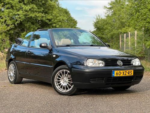 Volkswagen Golf 1.8 Cabriolet Karmann Leder, Auto's, Volkswagen, Particulier, Golf, Airbags, Alarm, Centrale vergrendeling, Elektrische buitenspiegels