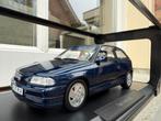 1:18 Opel Astra GSi blauw metallic 1992 Norev LE1000, Auto, Norev, Norev, Zo goed als nieuw
