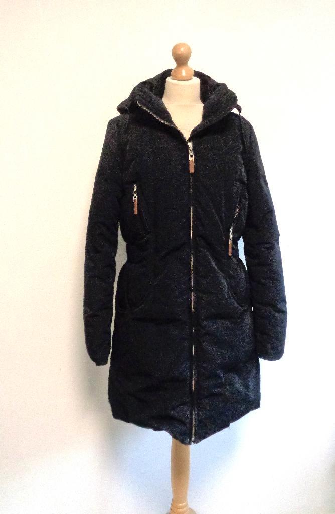 winter jas River woods, Kleding | Dames, Jassen | Winter, Zo goed als nieuw, Maat 38/40 (M), Blauw, Verzenden