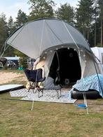 Opblaasbare tent 4 personen, Caravans en Kamperen, Tenten, Ophalen, Zo goed als nieuw, Tot en met 4