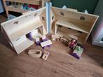 Houten poppenhuis, Ophalen of Verzenden, Gebruikt, Poppenhuis