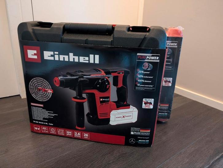 Einhell TP-HD 18/26 Li BL boorhamer (nieuw in doos), Doe-het-zelf en Verbouw, Gereedschap | Boormachines, Nieuw, Boor- en/of Breekhamer