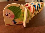 Haba insteekspel pomponrups hout vintage in top staat, Kinderen en Baby's, Speelgoed | Houten speelgoed, Ophalen of Verzenden