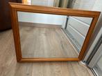Houten lijst met Spiegel 46cm hoog x 37cm breed, Minder dan 50 cm, Ophalen of Verzenden, Zo goed als nieuw, Minder dan 100 cm