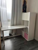 Bureau met kast en lades, Huis en Inrichting, Bureaus, Ophalen, Gebruikt