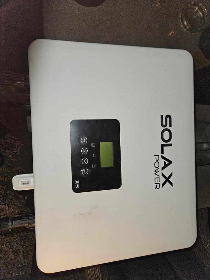 Solax X3-12.0P-T-D Omvormer, Doe-het-zelf en Verbouw, Zonnepanelen en Toebehoren, Gebruikt, Ophalen