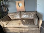Lederen (slaap)bank, Huis en Inrichting, Banken | Bankstellen, Ophalen, Gebruikt, 150 tot 200 cm, Tweepersoons