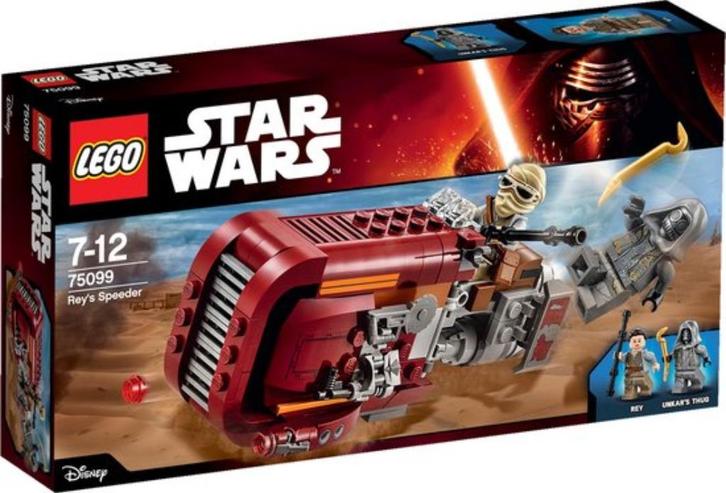 LEGO Star Wars Rey's Speeder - 75099, Kinderen en Baby's, Speelgoed | Duplo en Lego, Nieuw, Lego, Complete set, Ophalen of Verzenden