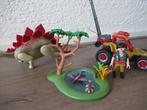 Playmobil Dinos Avonturiersbuggy/ stegosaurus 9432, Ophalen of Verzenden, Zo goed als nieuw, Complete set