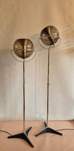 Vintage vloerlamp - Raak 'Globe' by F. Ligtelijn - Jaren 60, Huis en Inrichting, Lampen | Vloerlampen, -, -, Ophalen of Verzenden