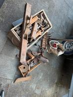 Profiel schaven / blokschaaf / boren / beitels / trekmes, Antiek en Kunst, Antiek | Gereedschap en Instrumenten, Ophalen