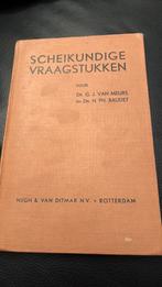 3 antieke boeken Scheikunde, Ophalen of Verzenden