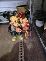 Houten Mickey & Minnie Mouse Beeld, Ophalen, Gebruikt, Dier