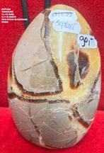 SCULPTUUR SEPTARI 15 CM H./ 9,5 CM BR. NU € 90, Ophalen of Verzenden, Mineraal