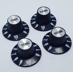 GRATIS VERZENDEN 4x Volume/tone Witch hat knoppen, Ophalen of Verzenden, Nieuw, Elektrische gitaar