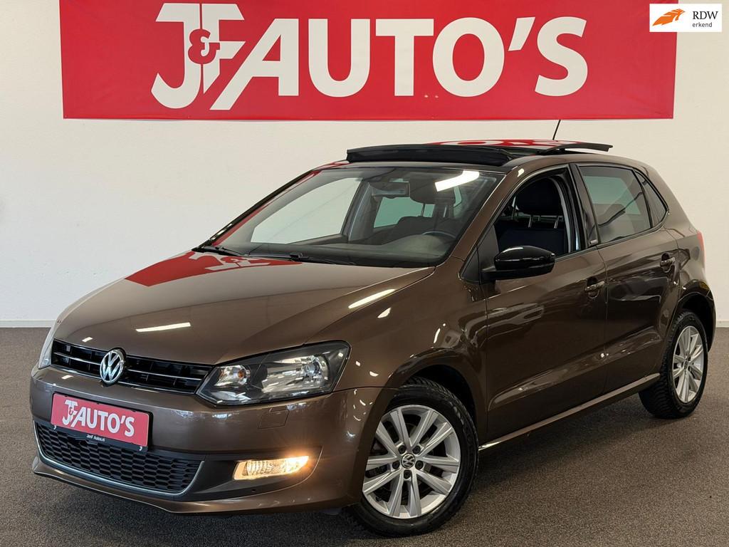 Volkswagen Polo 1.2 TSI HIGHLINE, PANORAMADAK, NAVIGATIE, CR, Auto's, Volkswagen, Voorwielaandrijving, Stof, Gebruikt, 4 cilinders