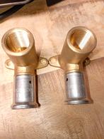 2 x Henco pers muurplaat los 20x2mm, Ophalen of Verzenden, Overige merken