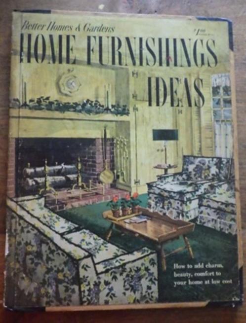 Vintage: Home Furnishings Ideas 1952, Boeken, Kunst en Cultuur | Fotografie en Design, Gelezen, Overige onderwerpen, Ophalen of Verzenden