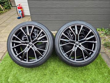 ✅22inch Audi Gunner Q7 SQ7 4M 5x112 velgen met zomerbanden beschikbaar voor biedingen