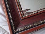 Antieke spiegel, Antiek en Kunst, Ophalen of Verzenden, Rechthoekig