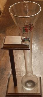 🍺Vintage: Koetsiersglas & bok - Heineken 1/2 yard🏷️€13,-, Verzamelen, Ophalen of Verzenden, Zo goed als nieuw, Glas of Glazen