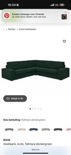 Ikea hoekbank HOES, Ophalen of Verzenden, Zo goed als nieuw