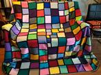 Patchwork deken/plaid, Ophalen of Verzenden, Zo goed als nieuw