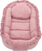 Mooie velvet roze baby nestje, Verzenden, Zo goed als nieuw