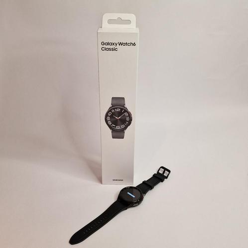 Samsung Galaxy Watch6 Classic - Smartwatch - 43mm - Black, Sieraden, Tassen en Uiterlijk, Smartwatches, Zo goed als nieuw