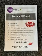 Tube + 4Wheel opvouwbare scootmobiel, Diversen, Brommobielen en Scootmobielen, Nieuw, Overige merken, 10 km/u of minder, 15 km of minder