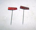 2 antieke speldjes Gevaert film. Izgs., Verzamelen, Ophalen of Verzenden, 1940 tot 1960, Overige typen