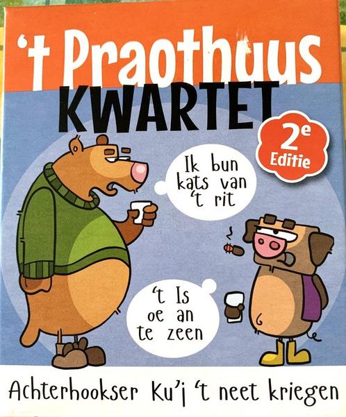 't PRAOTHUUS Kwartet - 2e editie - nieuw, Verzamelen, Speelkaarten, Jokers en Kwartetten, Nieuw, Kwartet(ten), Ophalen of Verzenden