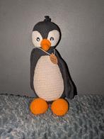 Handgemaakte Pinguïn Knuffel - 33cm, Ophalen of Verzenden, Nieuw, Overige typen