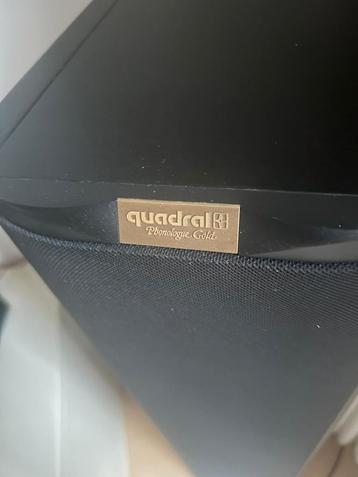 Quadral Shogun Phonoloque Gold luidsprekers. beschikbaar voor biedingen