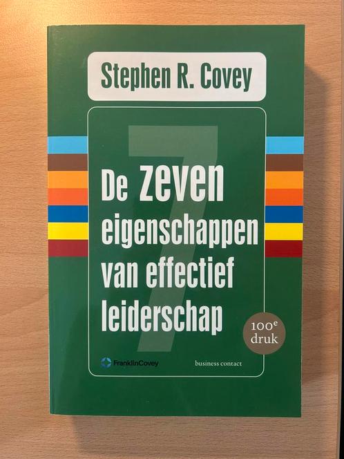 De zeven eigenschappen van effectief leiderschap, Boeken, Advies, Hulp en Training, Zo goed als nieuw, Ophalen of Verzenden