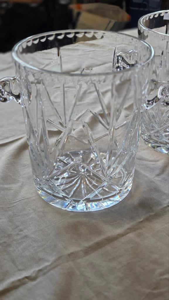 Kristal Champagne Emmer 2 stuks, Ophalen of Verzenden